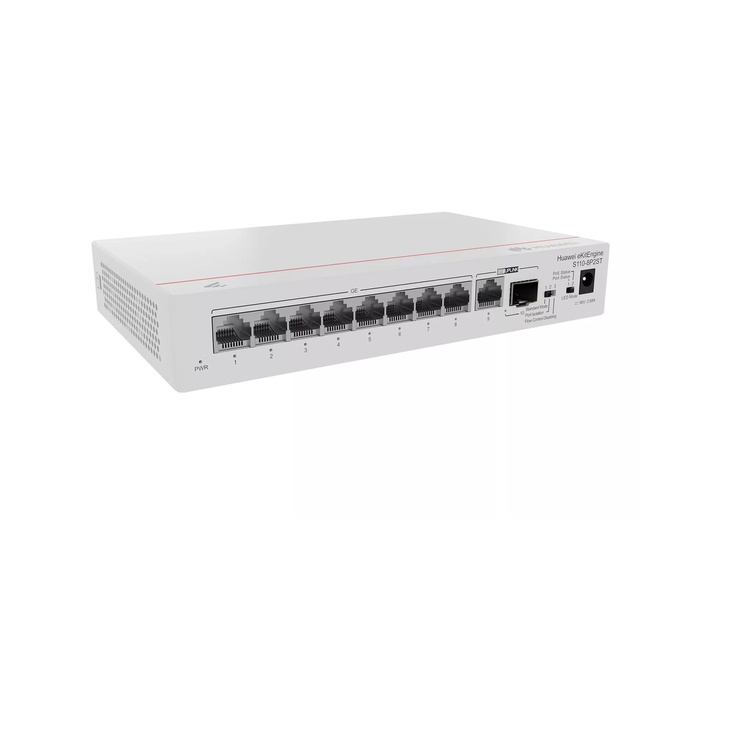 Huawei S110-8P2ST 8-Port PoE Switch