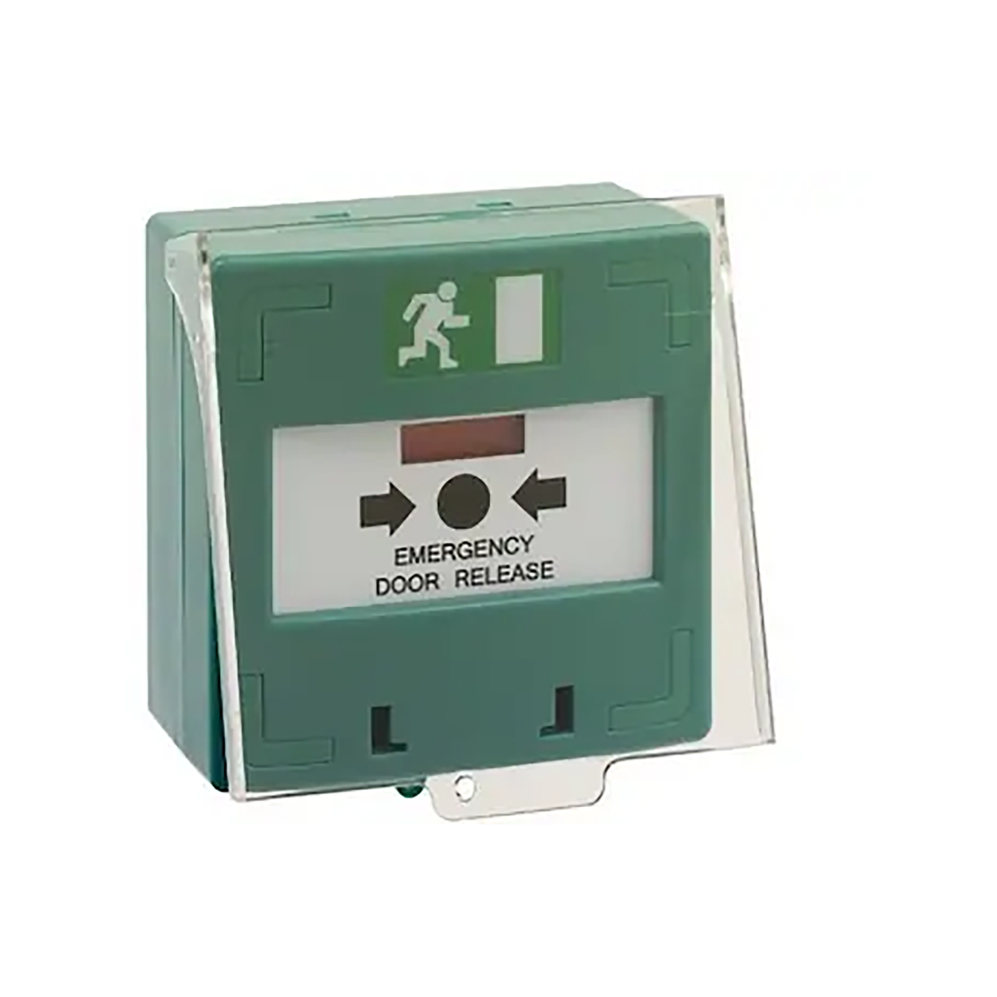 PinnSec Green Resettable Emergency Break Glass Box