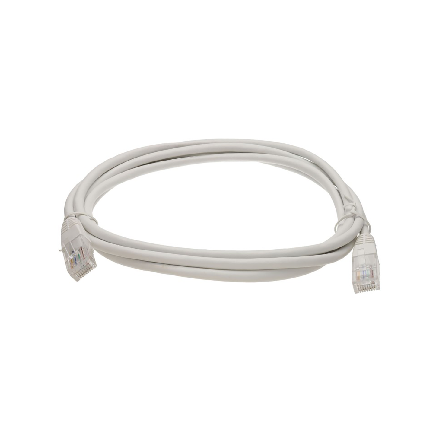 Zone CAT5e RJ45 White Double Box Network Outlet
