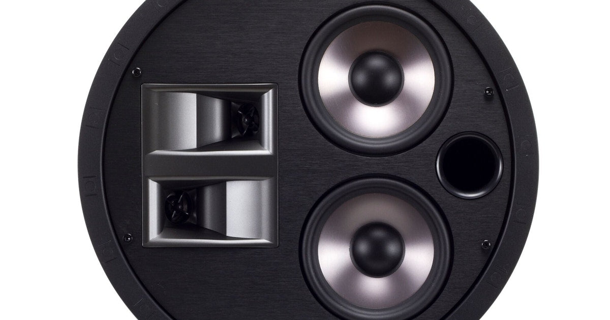 Klipsch THX Ultra And THX Select THX-5002-S Black In-Ceiling Speaker