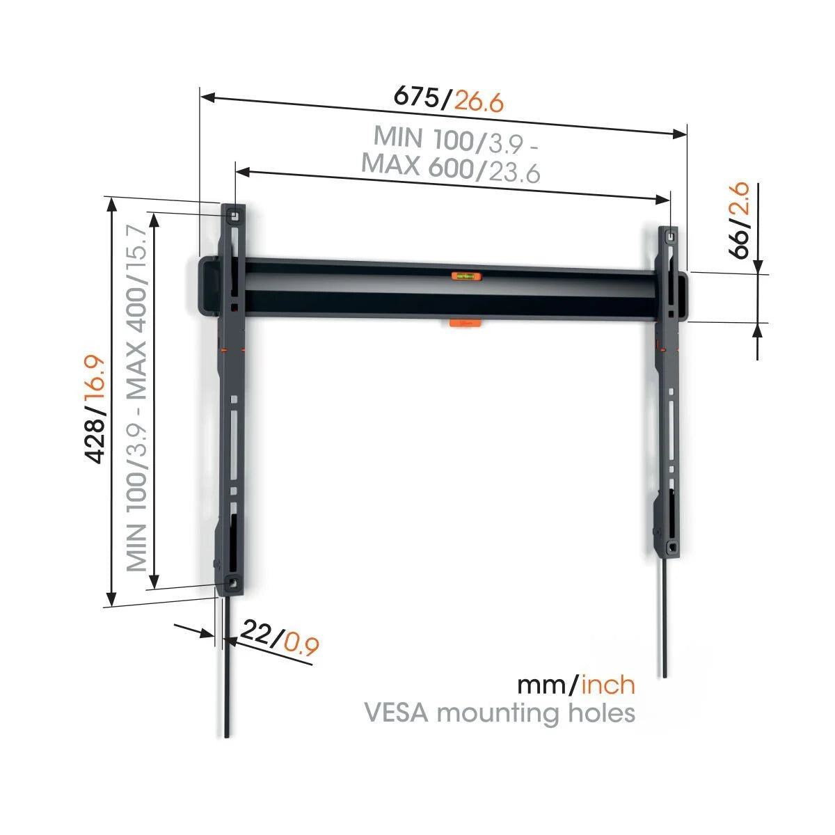 Vogels TVM 3605 Fixed TV Wall Mount