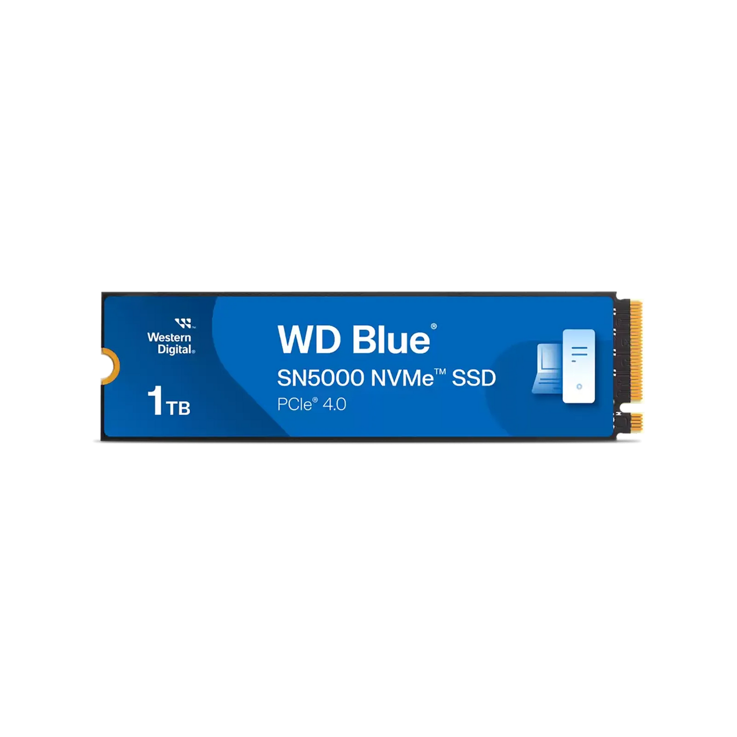 WD Blue SN5000 1TB PCIE GEN 4 M.2 3D NAND NVMe Internal SSD