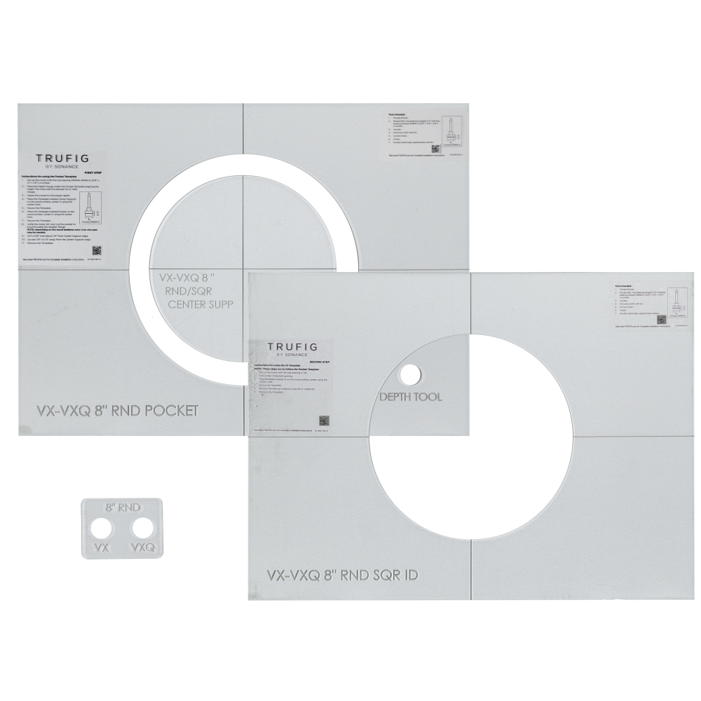 Sonance VX8 Router Template - Round