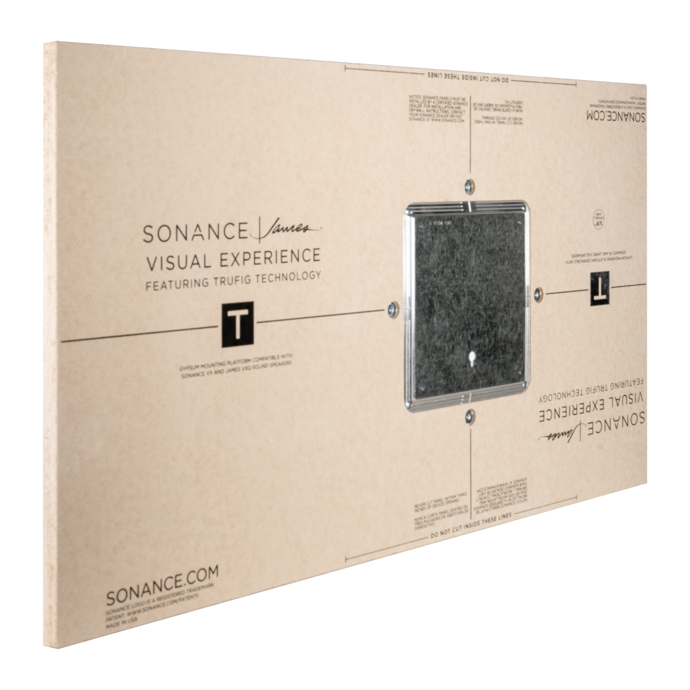 Sonance VX4 Square Trufig 5/8" Gypsum Mounting Platform