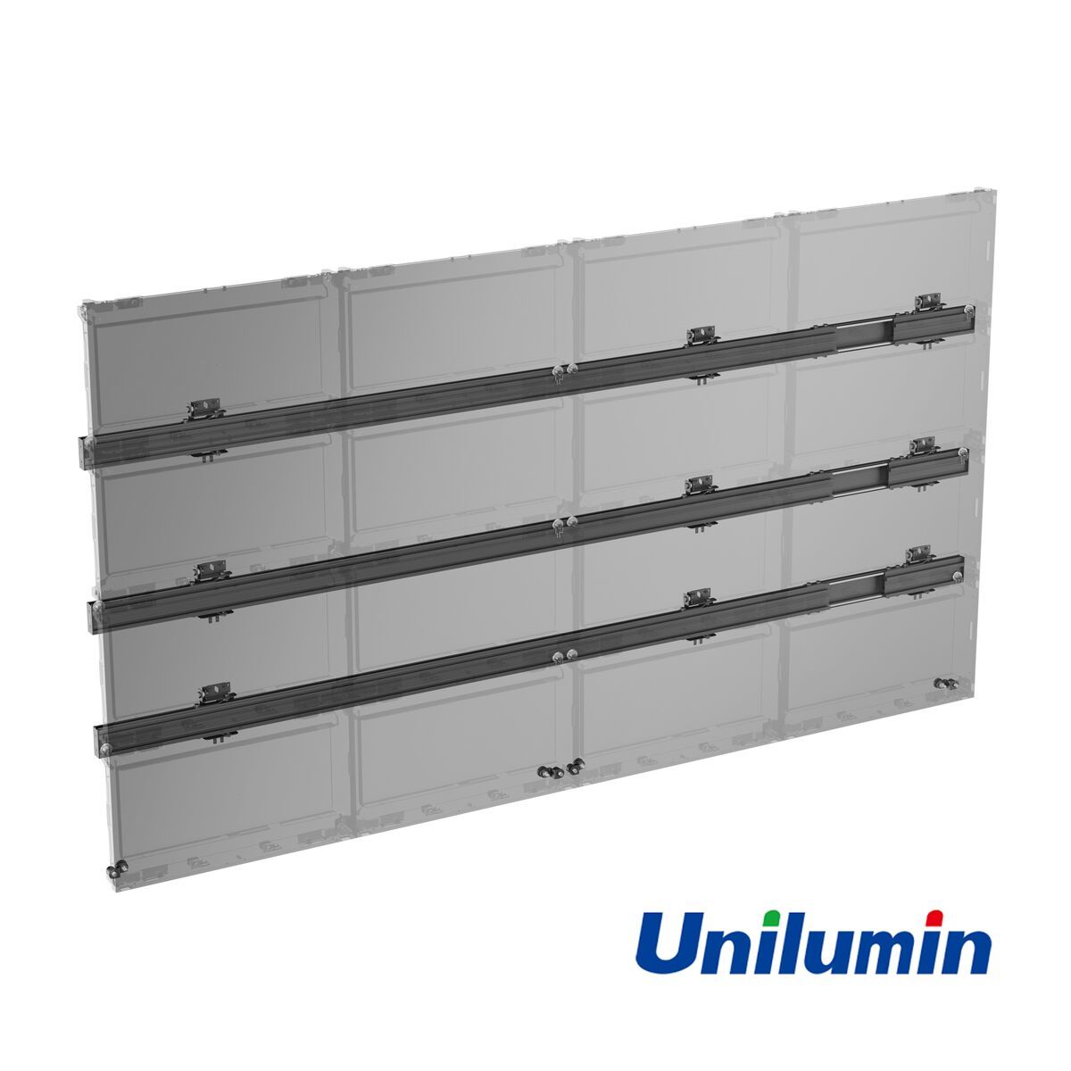 Vogels INT 8801 DVLED UNIL UPANEL2 SERIES 4X4 - BLACK