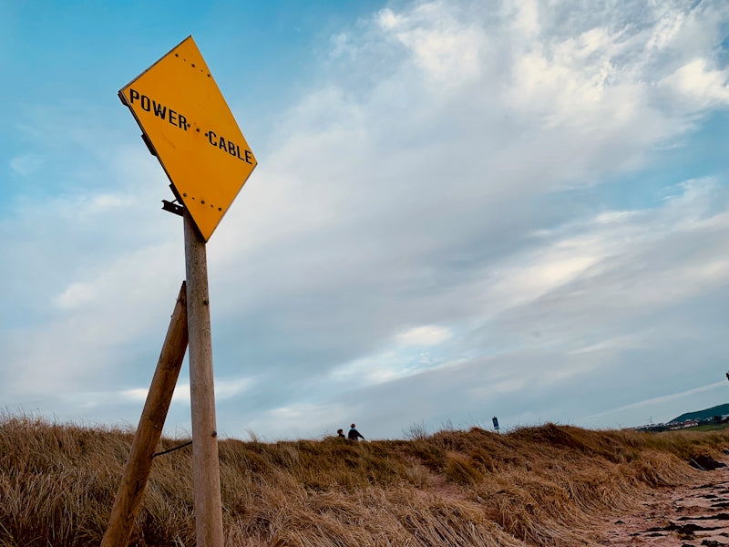 power cable signage
