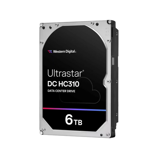 WD Ultrastar DC HC310 6TB SAS Data Center Server HDD
