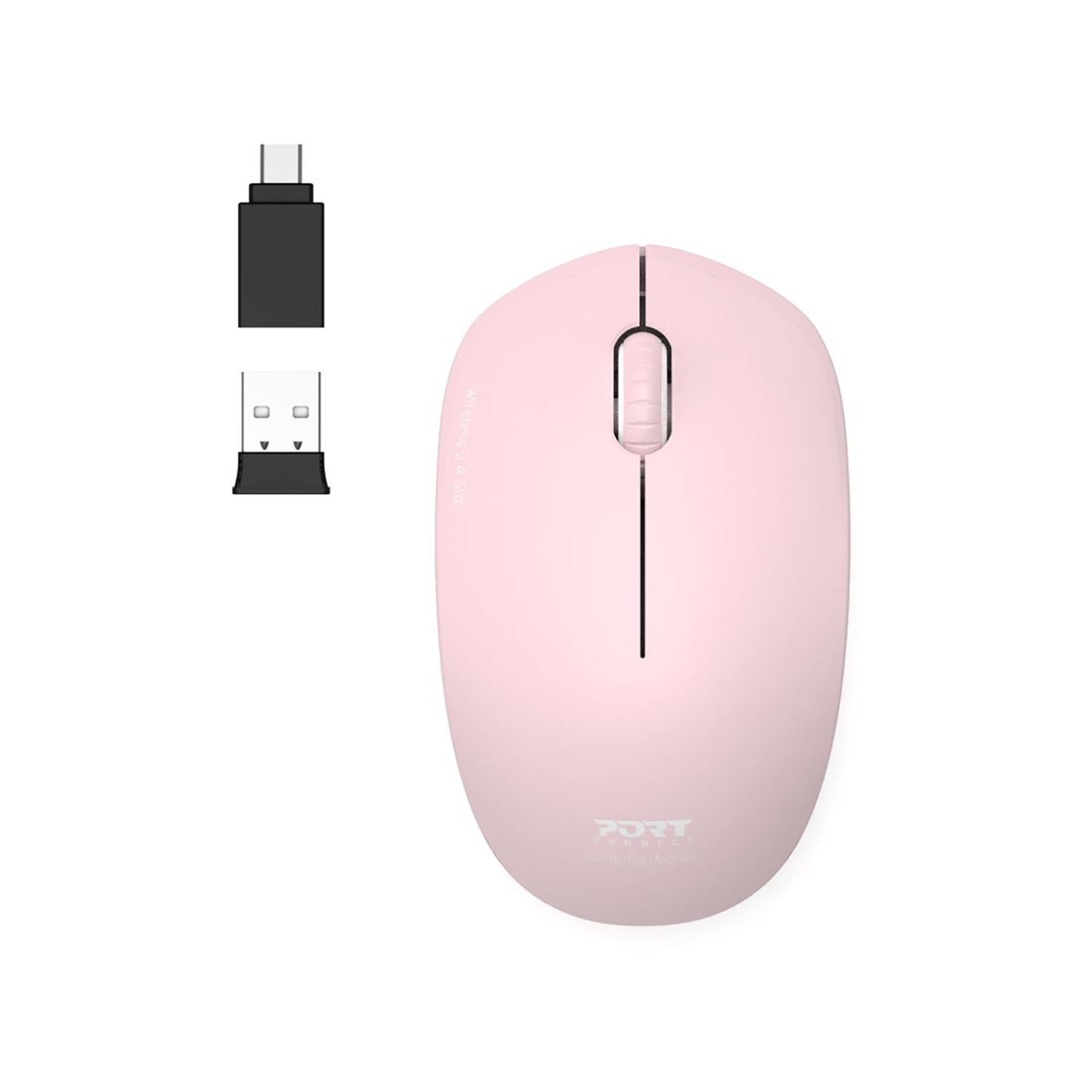 Port Collection II 2.4GHz Wireless Mouse - Blush
