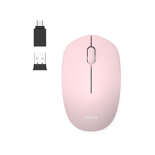 Port Collection II 2.4GHz Wireless Mouse - Blush