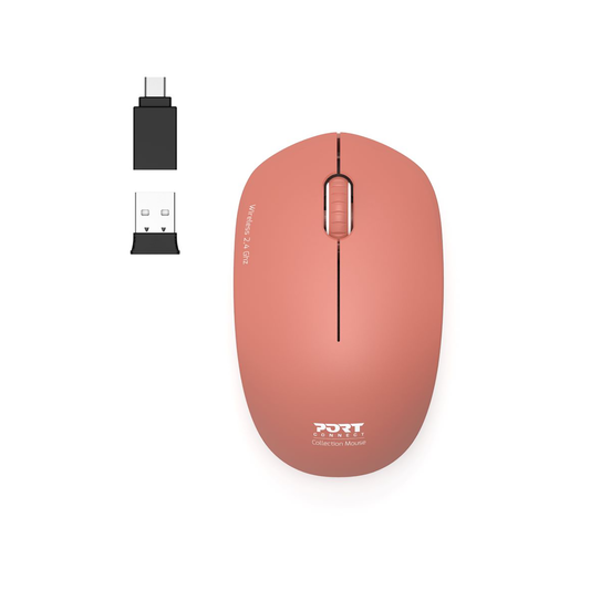 Port Collection II 2.4GHz Wireless Mouse - Terracotta