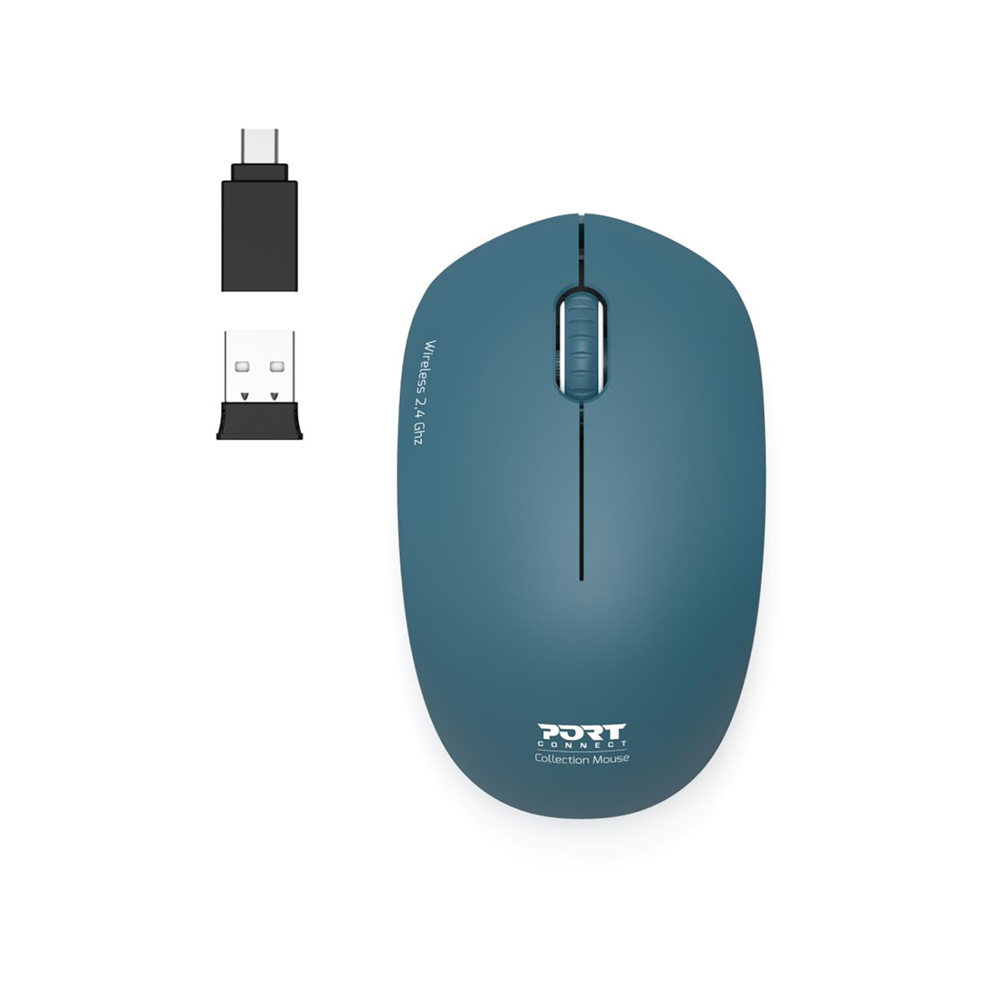 Port Collection II 2.4GHz Wireless Mouse - Sapphire