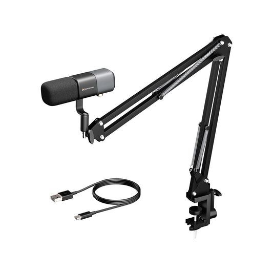 NearStream Studio Condenser Microphone with Boom Arm Stand
