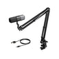 NearStream Studio Condenser Microphone with Boom Arm Stand