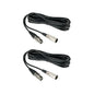 NearStream Balanced XLR Male-to-Female Microphone Cable 2m (2-Pack)