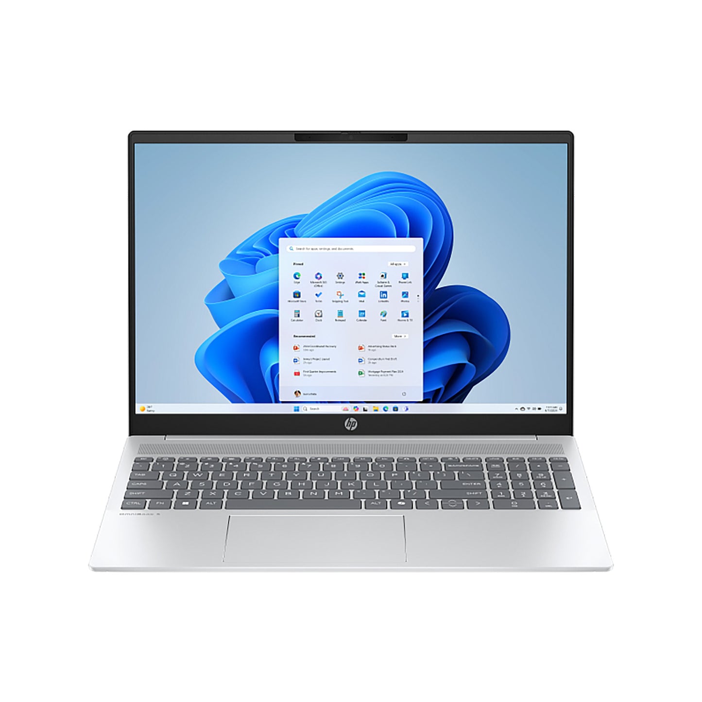 HP OmniBook 5 16" AI Core Ultra 5-225U 16GB 512GB Win 11 Home Notebook (Silver)