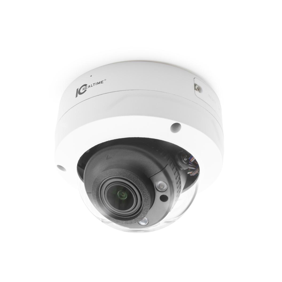 IC Realtime 4MP IP Varifocal Vandal Dome Camera (IPFX-D40V-IRW3)