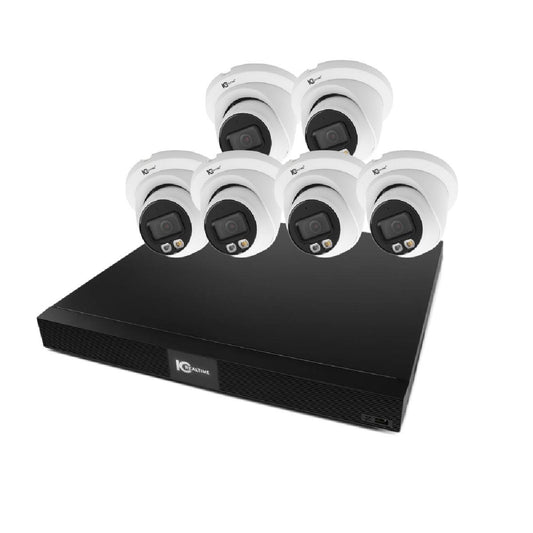 IC Realtime NightWatch Pro AI 6-Camera Kit