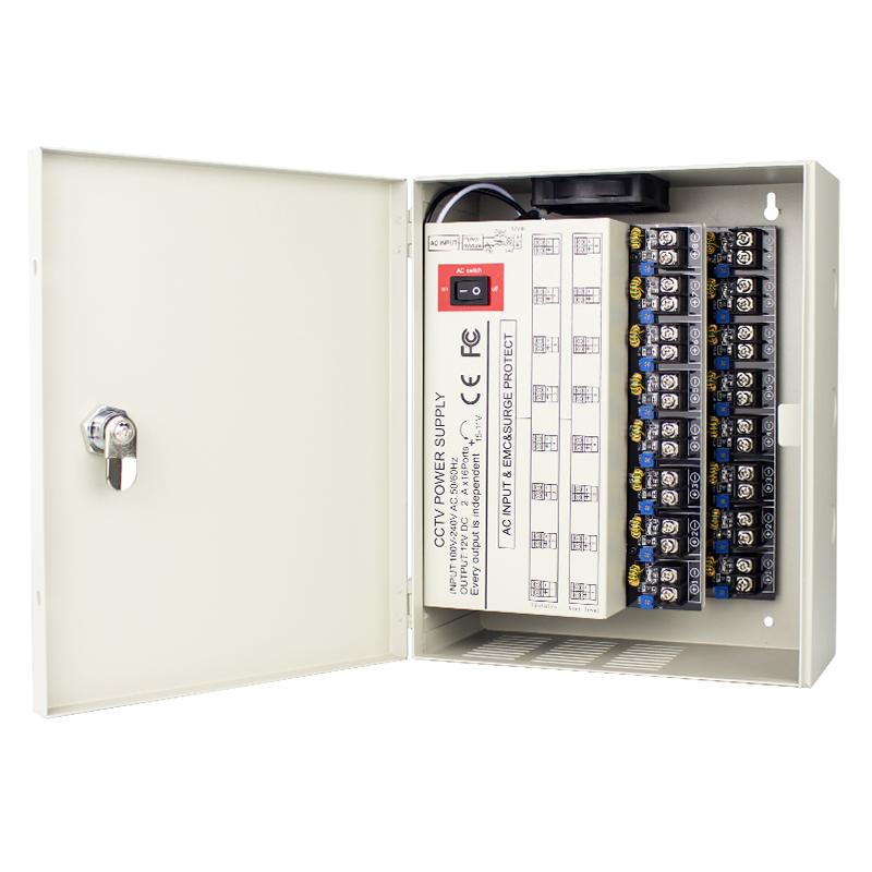 IC Realtime 16-Channel CCTV Power Supply