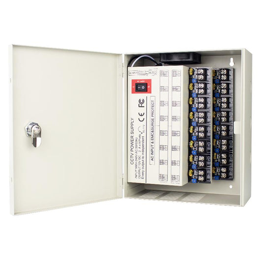 IC Realtime 16-Channel CCTV Power Supply