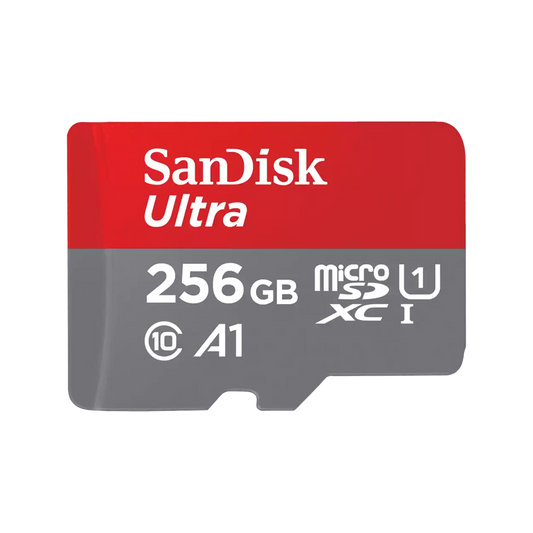 Sandisk Ultra 256GB 150MB/s A1 Class 10 MicroSDXC Card