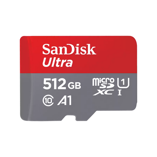 Sandisk Ultra 512GB 150MB/s A1 Class 10 MicroSDXC Card