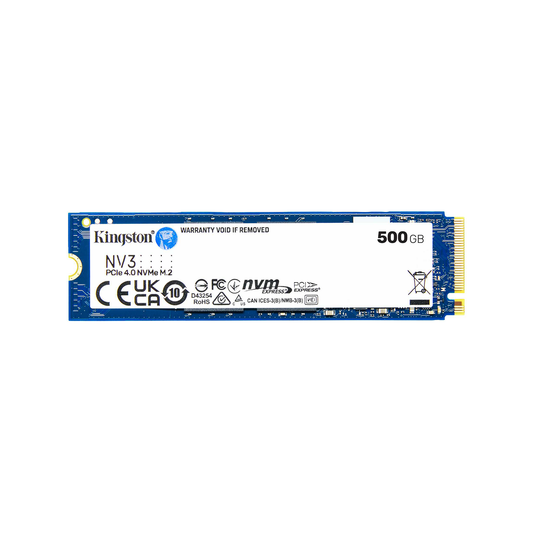 Kingston NV3 500GB M.2 NVMe Internal SSD