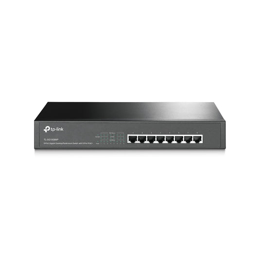 TP-Link 8 Port Gigabit Unmanaged Rackmount PoE Switch