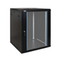 Zone Lite 15U 500mm Black Wall Mount Cabinet