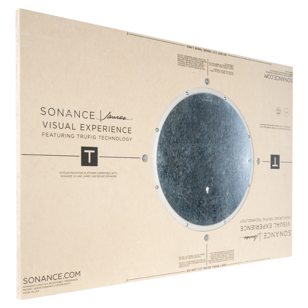 Sonance VX8 Round Trufig 5/8" Gypsum Mounting Platform