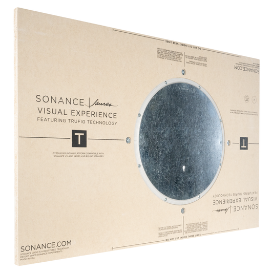 Sonance VX8 Round Trufig 5/8" Gypsum Mounting Platform