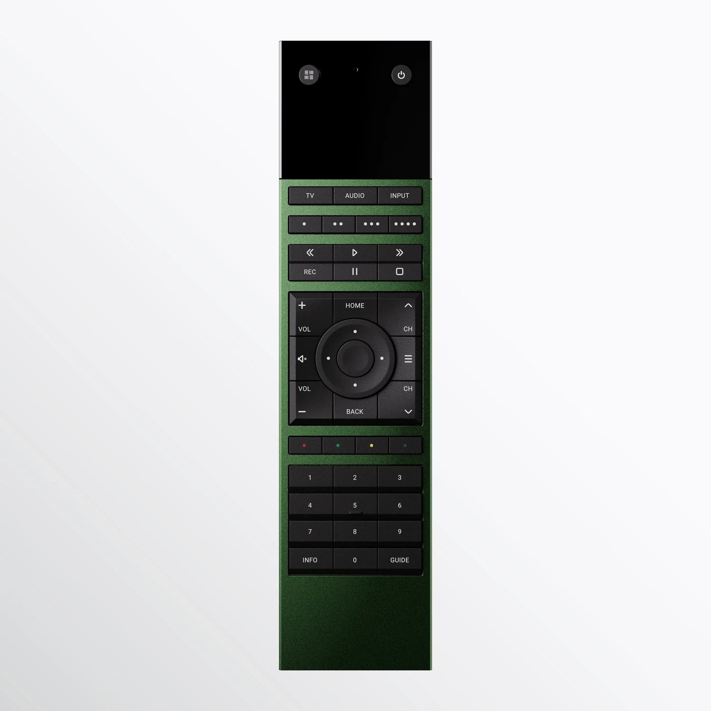 HDanywhere uControl Remote - Racing Green (Custom Aluminium Fascia)
