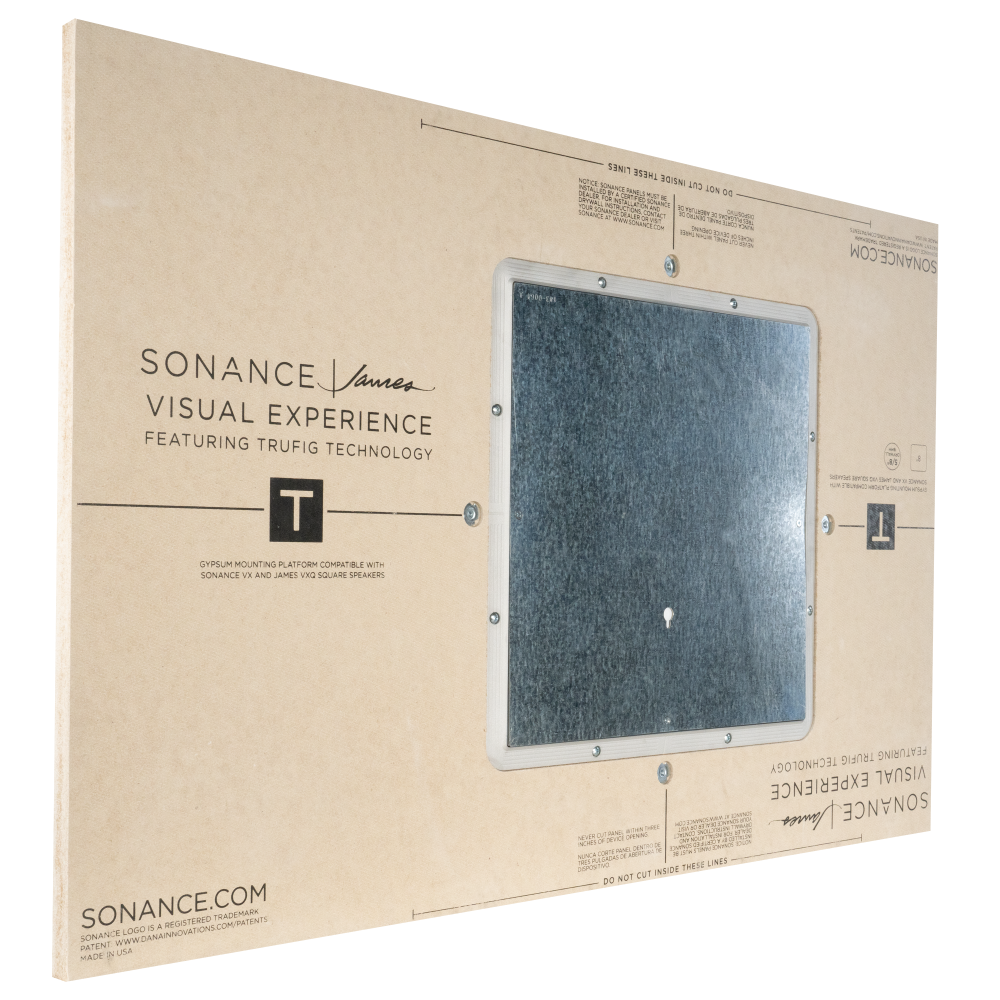 Sonance VX8 Square Trufig 5/8" Gypsum Mounting Platform