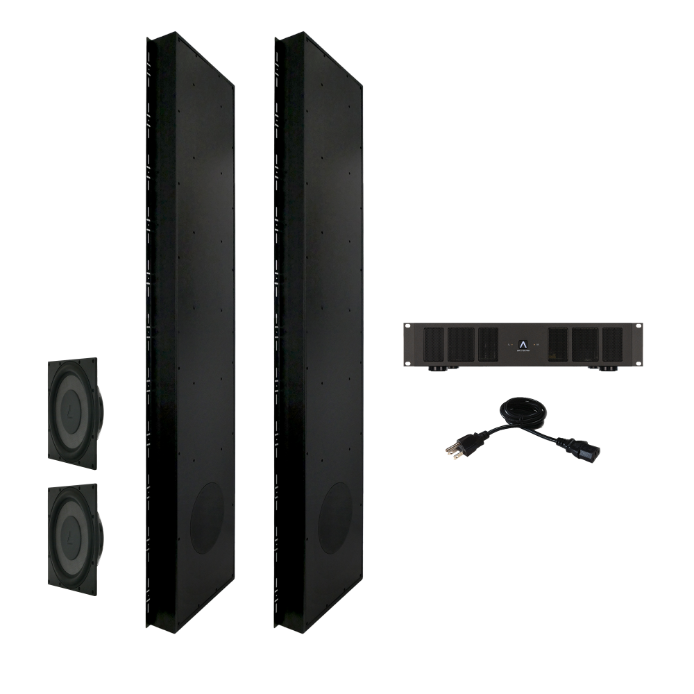 Sonance R12SUB Kit (2x R12SUB, 2x Enclosures, DSP Amp)