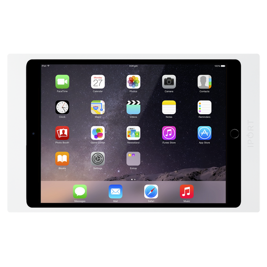 iPort Surface Mount System (iPad 10.2" (9th gen), White)