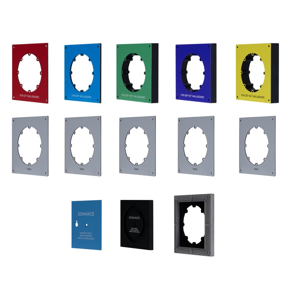 Sonance SA4 Flush Drywall Square Trim Kit