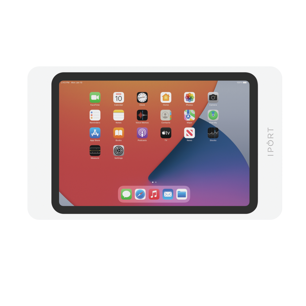 iPort Surface Mount System (iPad mini (6th gen), White)
