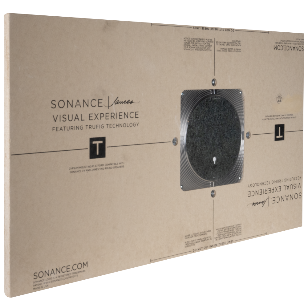 Sonance VX4 Round Trufig 5/8" Gypsum Mounting Platform