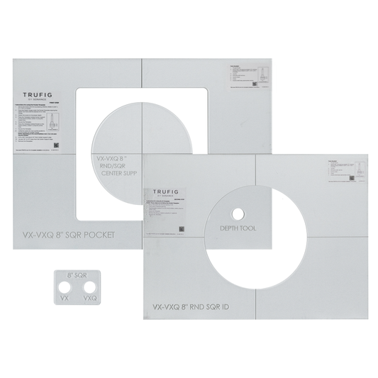 Sonance VX8 Router Template - Square