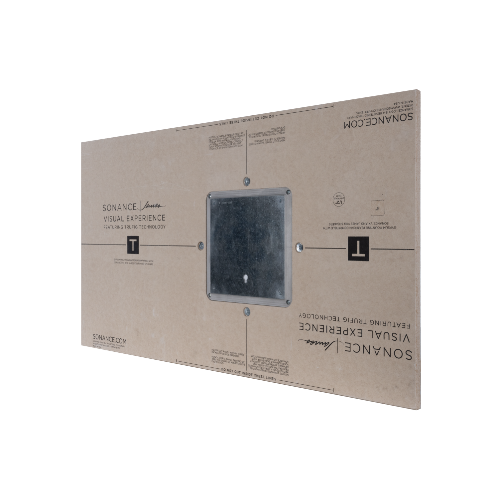 Sonance VX4 Square Trufig 1/2" Gypsum Mounting Platform