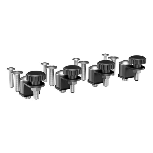 Vogels PLA 9307 ADJUSTABLE FEET FOR DVLED CABIN - BLACK