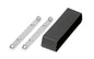 Vogels PFA 9104 CONNECT-IT LARGE BAR COUPLER - BLACK