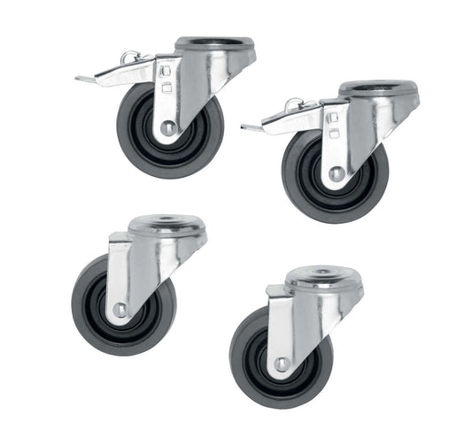 Vogels PFA 9114 WHEELS HEAVY DUTY - SILVER