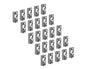 Vogels PFA 9149 T-SLOT NUTS, 25 PIECES - BLACK