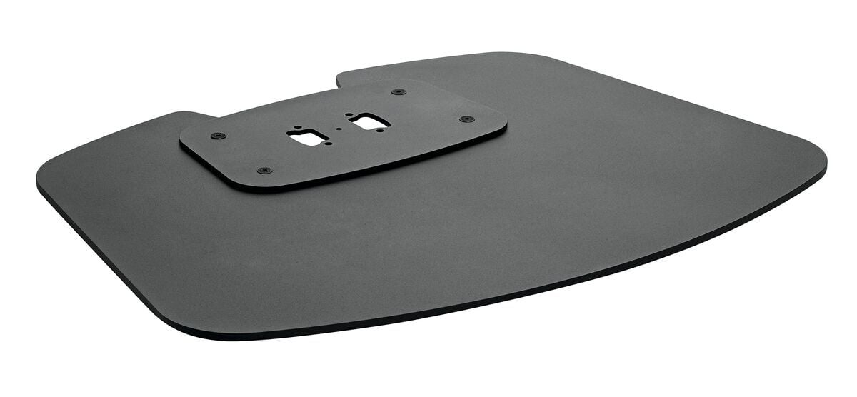 Vogels PFF 7020 FLOOR PLATE LARGE - BLACK