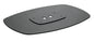 Vogels PFF 7040 FLOOR PLATE BACK TO BACK LARGE - BLACK