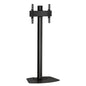 Vogels F 1844B FLOORSTAND SINGLE-POLE 180 VESA 400X400 - BLACK