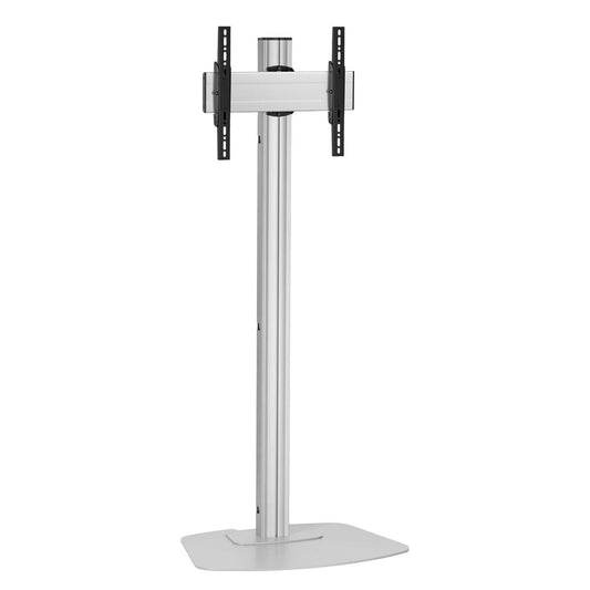 Vogels F 1844S FLOORSTAND SINGLE-POLE 180 VESA 400X400 - SILVER