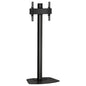 Vogels F 2044B FLOORSTAND SINGLE-POLE 200 VESA 400X400 - BLACK