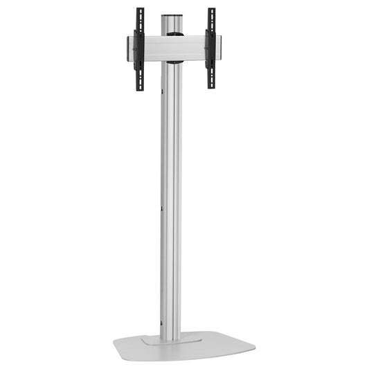 Vogels F 2044S FLOORSTAND SINGLE-POLE 200 VESA 400X400 - SILVER