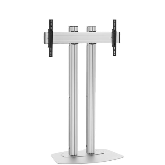 Vogels FD 1584S FLOORSTAND DOUBLE-POLE 150 VESA 800X400 - SILVER